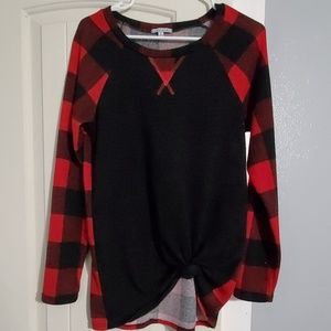Buffalo Plaid Sweater
